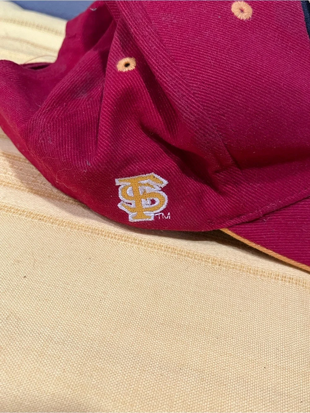 Vintage 90s/00s Florida State Seminoles Two-Tone Strapback Hat